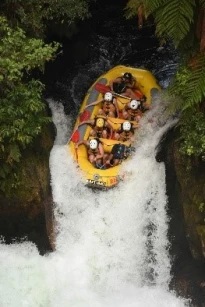 Image of white water rafting