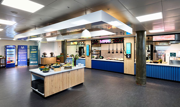 Guthrie's restaurant in Queen Margaret University, Edinburgh.