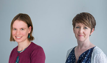 Sian Lloyd and Clare Uytman