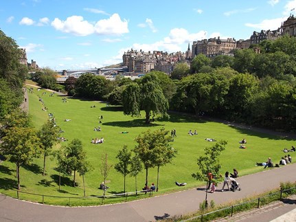 Photograph of Princess Street Gardens