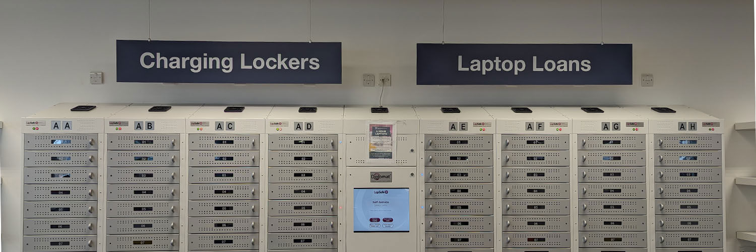 LapSafe Charging and Laptop Bays