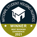 Photograph of Best Booking Experience 2021 Award