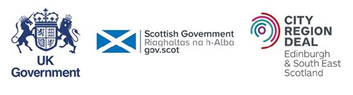 Partner Logos for UK Government, Scottish Government and City Region Deal
