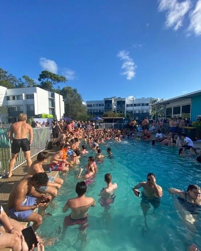 Image of pool party