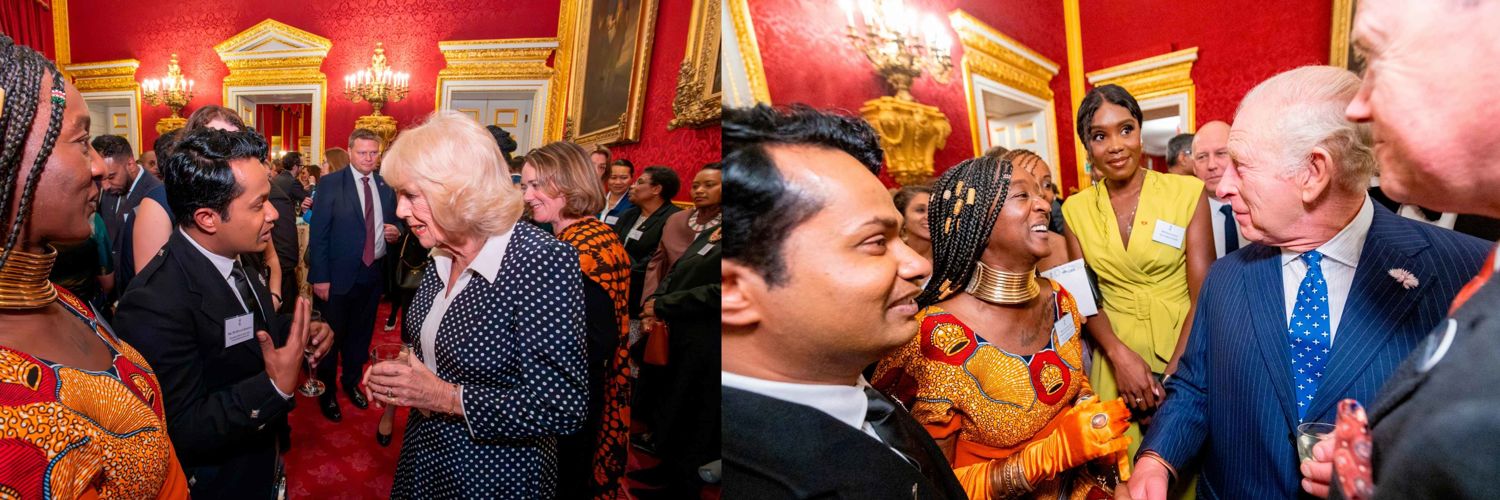 MD meeting Their Majesties the King and Queen