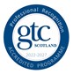 GTC Scotland accreditation logo
